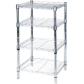 Home Used Epoxy Coated storables stacking wire shelving with casters